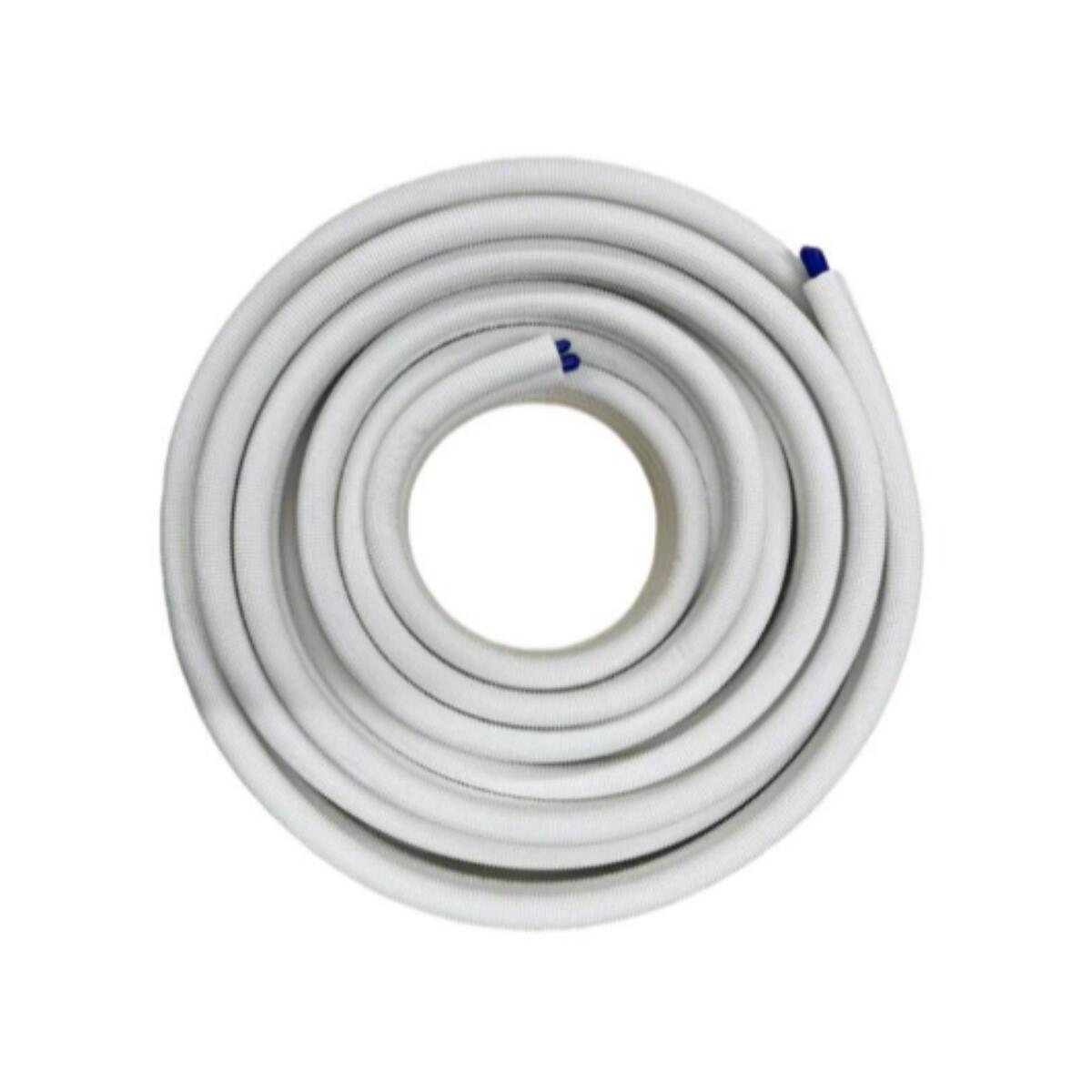 ペアコイルエアコンパイプ2分3分20mエアコン配管用ペアチューブエアコン銅管難燃性型式:SL2420