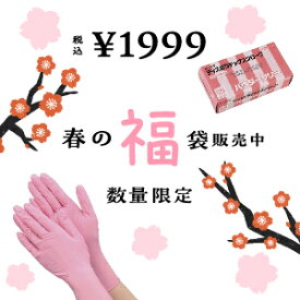 ポイント2倍 数量限定【2024福袋】訳あり 大特価 中身が見える福袋 ニトリル手袋 ラテックス手袋 プラスチック手袋 エプロン SS/S/M/L/LL 使い捨て手袋 粉付 衛生用品