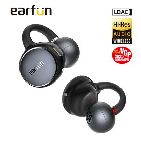 【VGP 2025 SUMMER 金賞】EarFun Clip イヤーカフ イヤホン Bluetooth 6.0/ LDACに対応/ 最大40時間連続再生/ 3Dオーディオ/音漏れ防止とデュアルC型構造/物理ボタン/マルチポイント接続/ IP55防塵防水/ EarFun Audioアプリ対応/オープンイヤー イヤホン