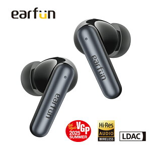 yVGP 2025 SUMMER ܁zEarFun Air Pro 4i CXCz Bluetooth 5.4/50dBጸnCubhANC/nC] LDACΉ/ 3DTEh/ 11mm`^UhCo[/ 40ԘAĐ/ 6}CNAI ʘb/C