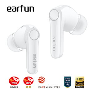 yVGP 2026 ܁ERXp܁zEarFun Air Pro 4+ CXCz Bluetooth 6.0/nCubhEfAhCo[/Ő[`bvuQCC3091vaptX LosslessɑΉ/nC] LDACΉ/Snapdragon Sound/Auracast