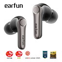 【VGP 2026 金賞・コスパ大賞】EarFun Air Pro 4+ ワイヤレスイヤホン Bluetooth 6.0/ハイブリッド・デュアルドライバー/最先端チップ「QCC3091」aptX Losslessに対応/ハイレゾ LDAC対応/Snapdragon Sound/Auracastに対応/54時間連続再生【6マイクAI 通話/PSE認証済み】
