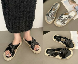 S2F r[`T_ ~[ XpR[ Vvy傫TCY fB[X ₷ ItBX x_ H~ ~[ JWA sandal mulez