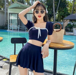 水着 2点セット レディース 体型カバー スカート水着 フリル ビキニ スイムウェア【大きいサイズ レディース 体型カバー フィットネス ワンピース ショートパンツ タンキニ ビキニ mizugi】