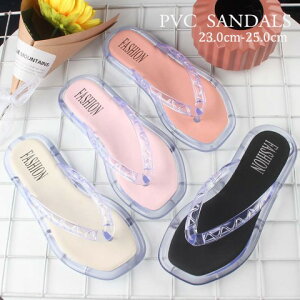 fB[X T_ PVC tbg ؂ r[`T_ xgNA gOT_y傫TCY fB[X ₷ ItBX x_ H~ ~[ JWA sandal mulez