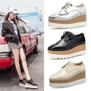 厚底シューズ 靴 韓国【大きいサイズ レディース 疲れない スニーカー ブーツ パンプス 靴 ジュニア shoes】