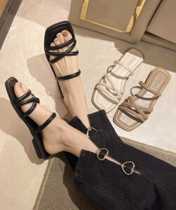 XgbvT_ fB[X ؍y傫TCY fB[X ₷ ItBX x_ H~ ~[ JWA sandal mulez