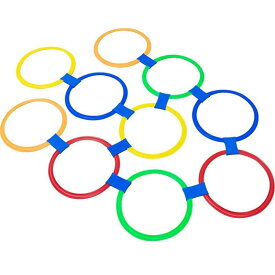 【最安値挑戦中】ケンケンパリング おもちゃ けんけんぱ 10本セット 直径28cm 直径38cm 直径42cmトレーニング 体幹 おもちゃ フープ 子供 屋内 屋外 運動 外遊び フラット スピードリング 誕生日 クリスマスプレゼント 外遊び サッカー バランス感覚