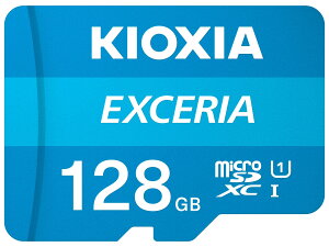 KIOXIA(�L�I�N�V�A) microSD 128GB UHS-I Class10 (�ő�Ǐo���x100MB/s) KLMEA128G EXCERIA �L���q��