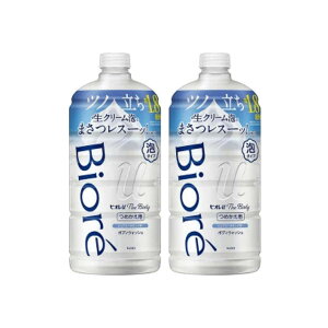 2本セット ビオレu ザ ボディ 泡タイプ ピュアリーサボンの香り つめかえ用 780ml 東京南倉庫