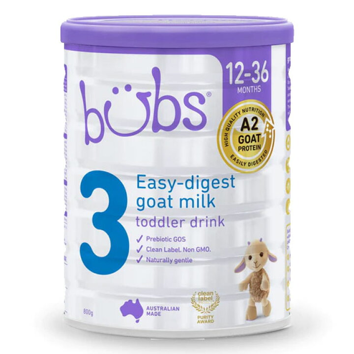 楽天市場】【送料無料】Bubs（バブズ）A2 ヤギミルク・山羊・ゴート  