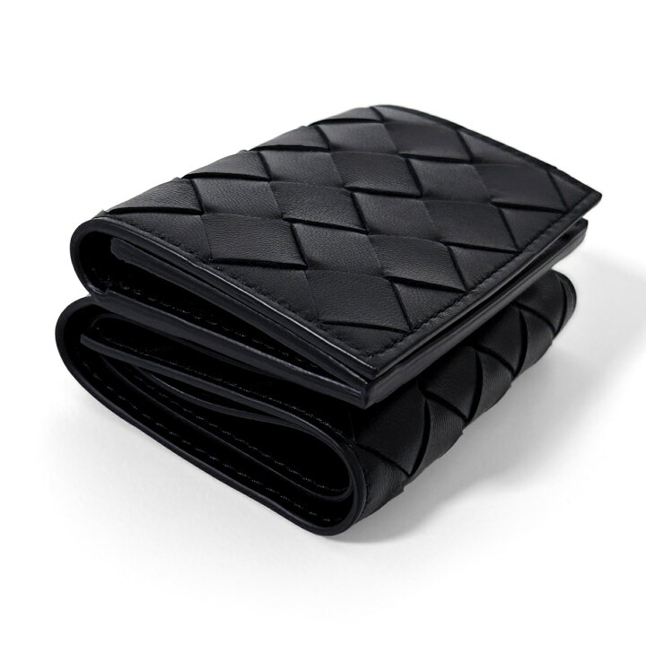 BOTTEGA VENETA ボッテガヴェネタ 黒 ブラック イントレチャート 3 