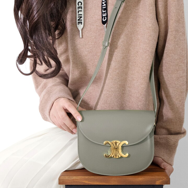楽天市場】CELINE セリーヌ ティーン ブザス トリオンフ 110413BF4 