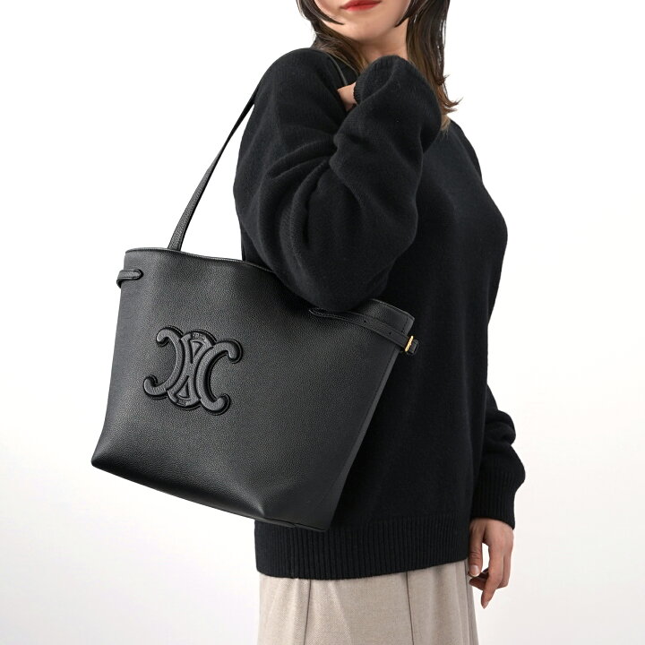 楽天市場】CELINE セリーヌ トリオンフ トートバッグ スモール カバ