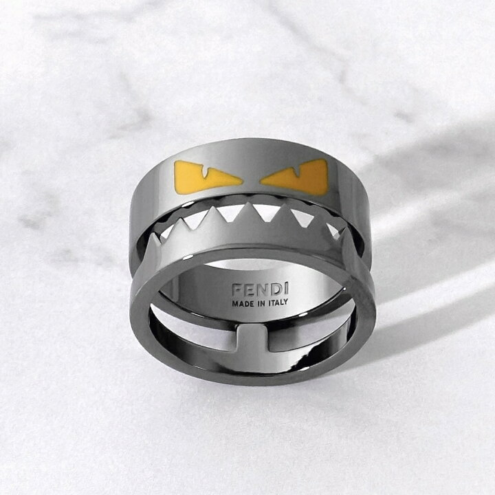 楽天市場】FENDI フェンディ リング 指輪 BAG BUGS バッグバグズ  