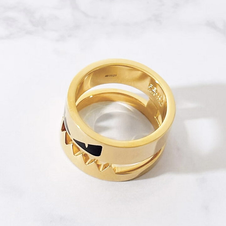 楽天市場】FENDI フェンディ リング 指輪 BAG BUGS バッグバグズ  