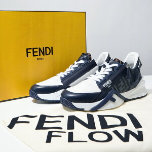 y7Ԍz2l1lI ő100|CgobN vGg[ FENDI tFfB FFWJ[h Xj[J[ FLOW t[ 7E1392 AJZH  zCg u[ BIAN BLU DENIM ABISS Y j j lC 