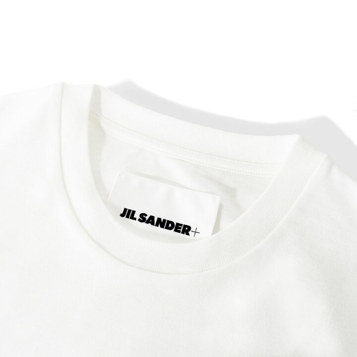 楽天市場】JIL SANDER ジルサンダー ロゴ 半袖 Tシャツ ホワイト 白  