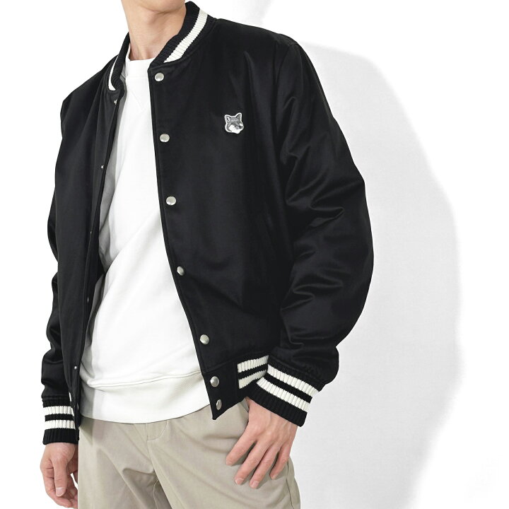 楽天市場】MAISON KITSUNE メゾンキツネ FOXHEAD 中綿入り ブルゾン  