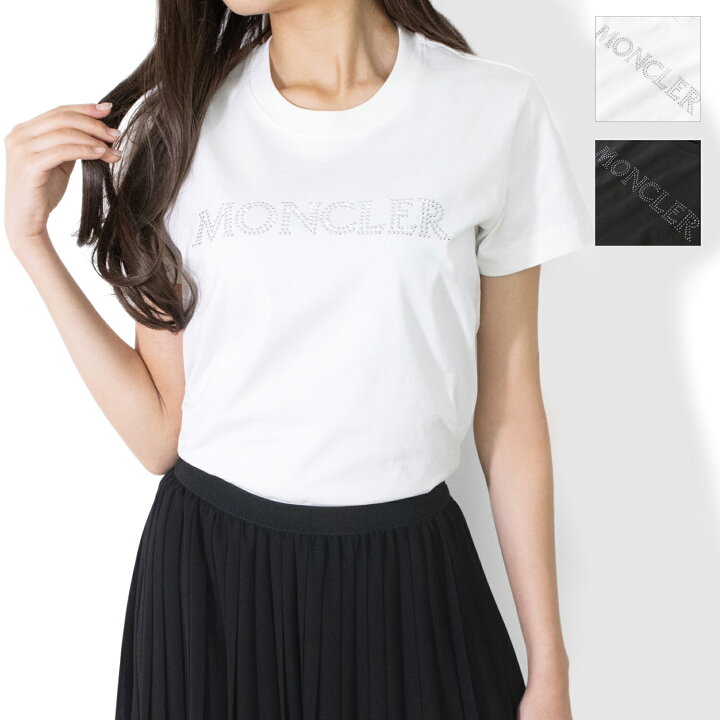 楽天市場】MONCLER モンクレール MAGLIA ロゴ 半袖 Tシャツ ブラック 