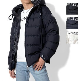 MONCLER モンクレール CARDERE ダウンジャケット 1A00207 54A81 メンズ 男 モンクレ ダウン カーデーレ フード付き 黒 ブラック ネイビー 白 プレゼント 人気 おすすめ シンプル ロゴ