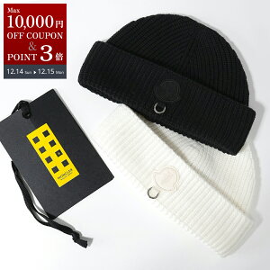 MONCLER �����N���[�� Willow Smith �j�b�g�X 3B00004 M1131 �E�[�� �r�[�j�[ �����N�� �u���b�N �z���C�g �����Y ���f�B�[�X �j�� ���� ���j�Z�b�N�X �l�C �������� �v���[���g ���S LOGO