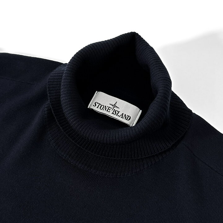 楽天市場】STONE ISLAND ストーンアイランド ウール ハイネックニット 