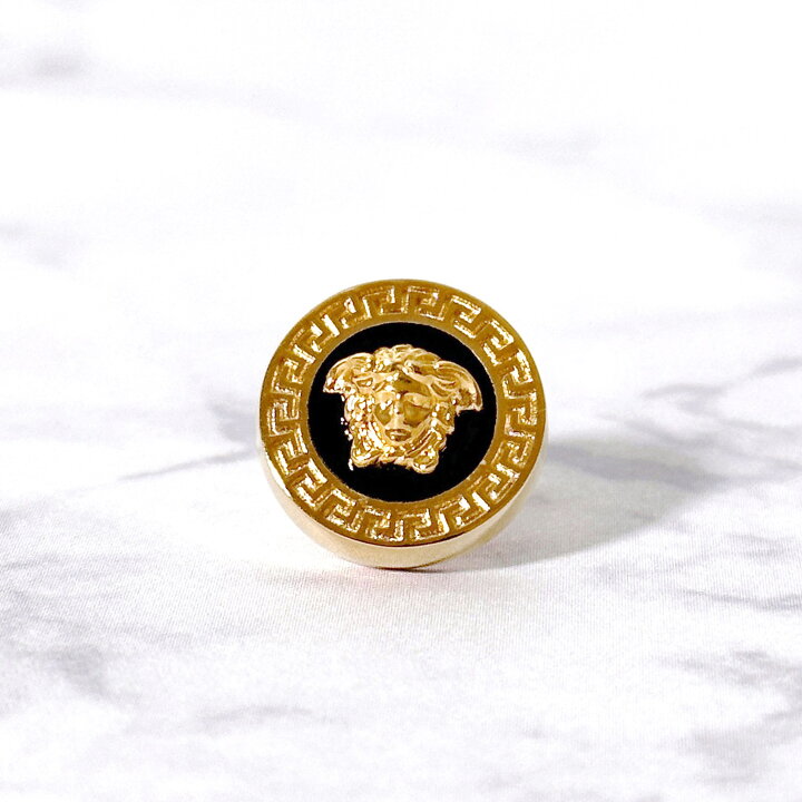 楽天市場】VERSACE ヴェルサーチ グレカ グリーク メドゥーサ 両耳  