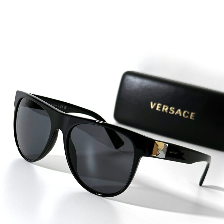 楽天市場】VERSACE ヴェルサーチ グレカ グリーク サングラス O4346 