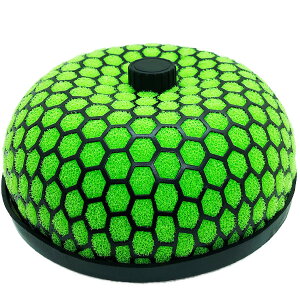 車フィルター 車用 エアフィルター 緑 黒 送料無料 ! エアーフィルター きのこ 型 車 カー アクセサリー 吸気 排気 パーツ 洗浄可能 Car 洗える 自動車 フィルター スポンジ エンジン 燃費 スポ