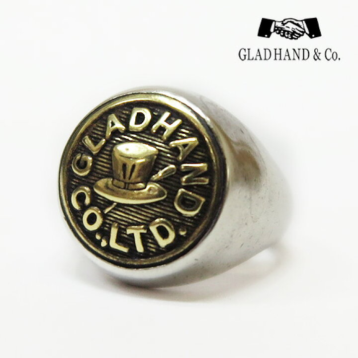楽天市場】GLAD HAND グラッドハンド ボタンリング HAT シルバー925 銀 