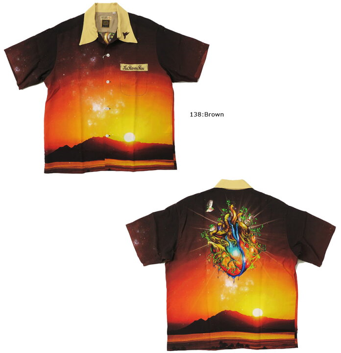 楽天市場】サンサーフ SUN SURF 半袖 アロハシャツ KEONI OH HAWAII 