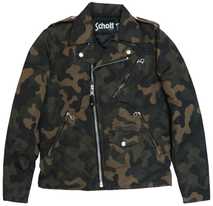 楽天市場】ショット Schott ナイロンライダースジャケット SCH3162018 