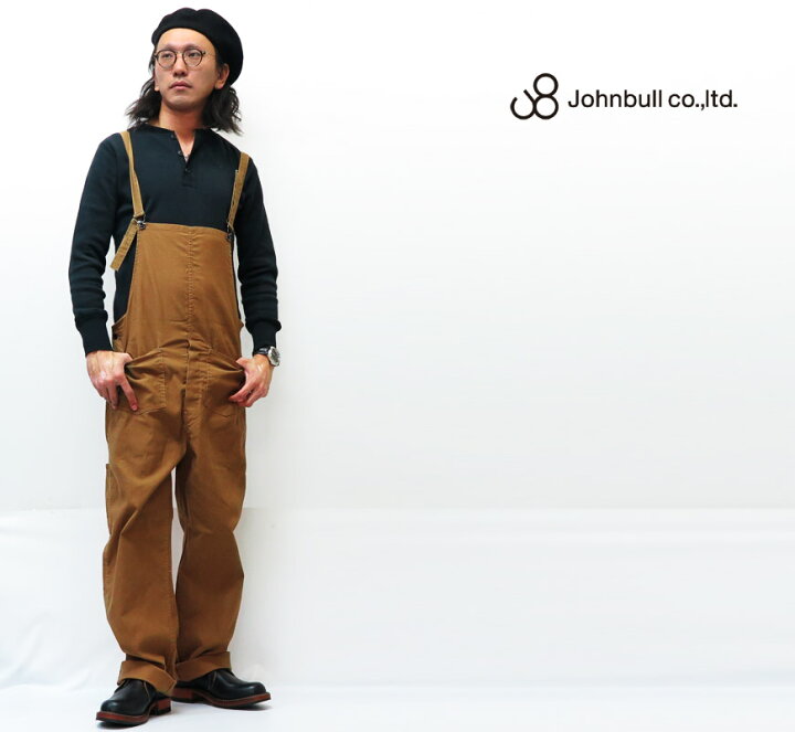 楽天市場】ジョンブル JOHNBULL ワーク オーバーオール サロペット 