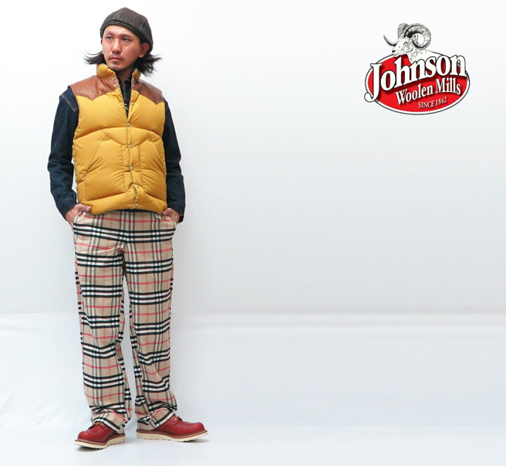 楽天市場】ジョンソン・ウーレン・ミルズ JOHNSON WOOLEN MILLS ヘビー 