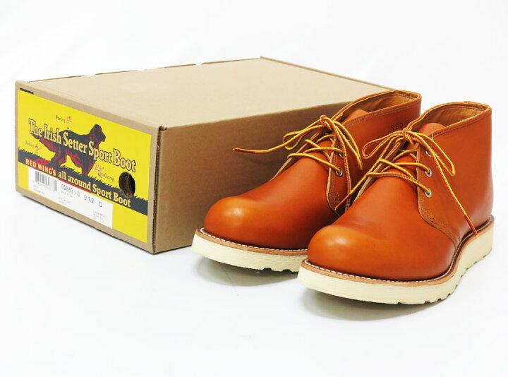 楽天市場】REDWING レッドウィング アイリッシュセッター チャッカ 