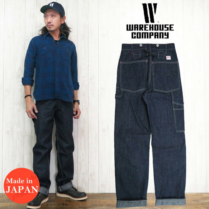 楽天市場】WAREHOUSE ウェアハウス デニムペインターパンツ ワーク 