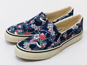 サンサーフ SUN SURF ハワイアン スリッポン シューズ ALOHA QUEEN スニーカー アロハ SLIP-ON アロハクイーン SS02591