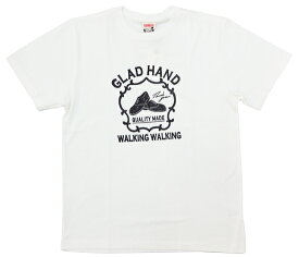 GLAD HAND グラッドハンド 半袖 クルーネック Tシャツ ADVERTISING SHORS GH-19-MS-11 HIT
