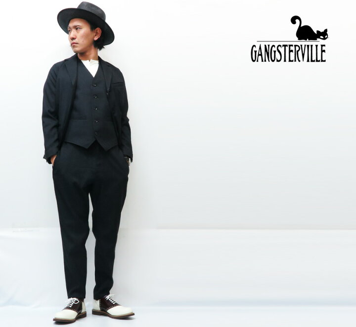 楽天市場】GANGSTERVILLE ギャングスタービル テーラードジャケット 