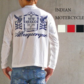 インディアンモーターサイクル Indian Motorcycle 長袖プリントTシャツ「Albuquerque」