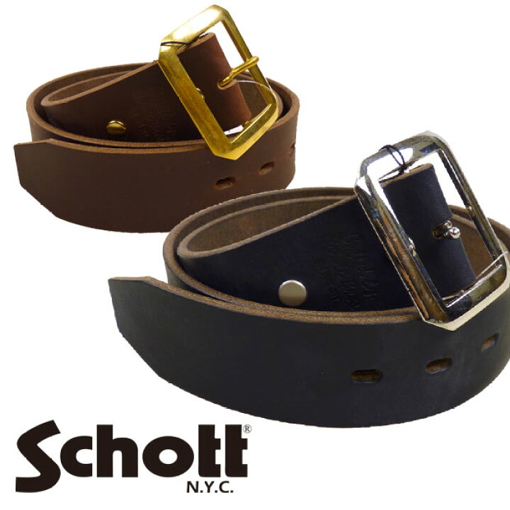 楽天市場】ショット Schott ベルト レザー 