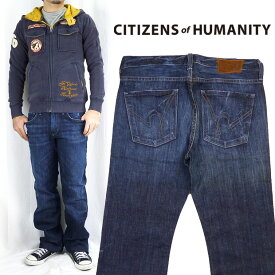 CITIZENS OF HUMANITY シチズンズ・オブ・ヒューマニティ 「JAGGER BOOTCUT」ローライズブーツカットジーンズ（ジーパン・Gパン・デニム）ユーズドウォッシュ