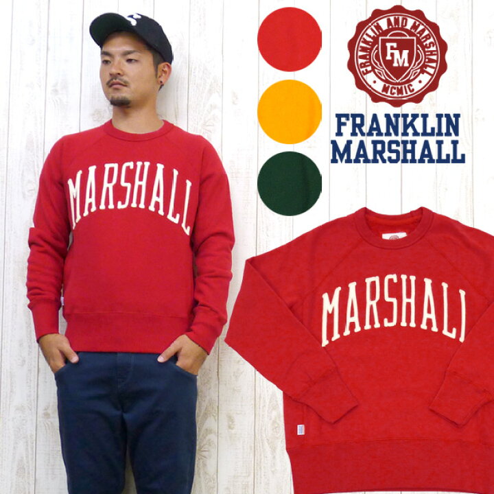 楽天市場】フランクリン マーシャル FRANKLIN＆MARSHALL スウェット 