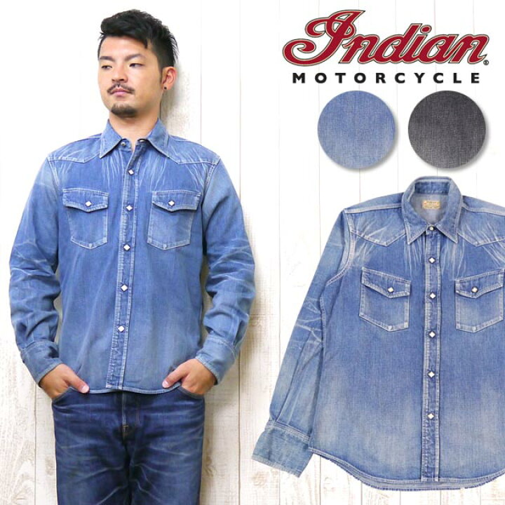 楽天市場】インディアンモーターサイクル Indian Motorcycle シャツ 