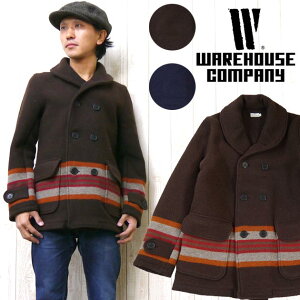 EFAnEX WAREHOUSE R[g E[ {[_[ V[J[ }bL[m WOOL BORDER COAT 2086