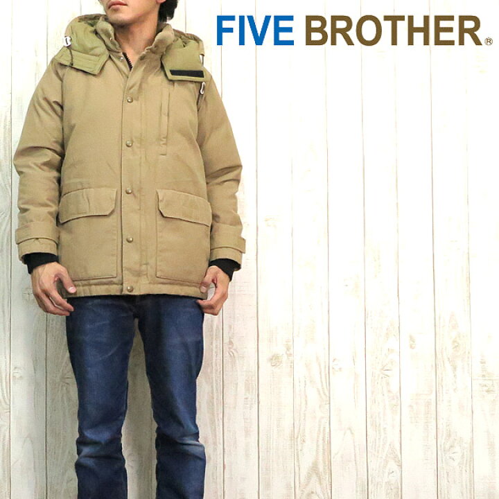 楽天市場】ファイブブラザー FIVE BROTHER ジャケット コート ダウン 