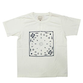 フルカウント FULLCOUNT 25周年限定 プリント ポケット Tシャツ 半袖 A TWO PIPE PROBLE LETTERPRESS コラボ FC-STP007