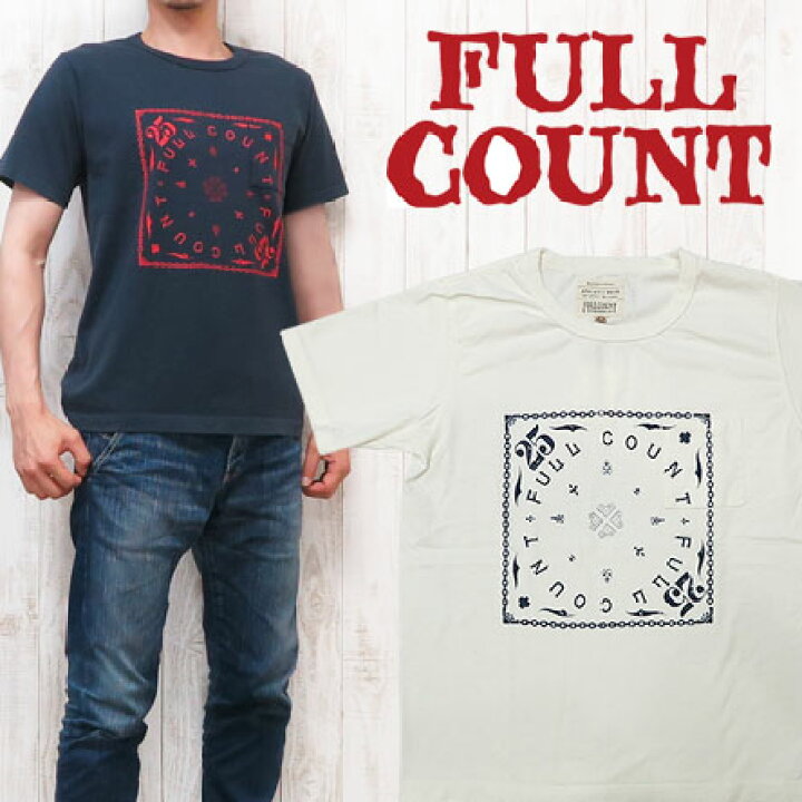 楽天市場】フルカウント FULLCOUNT 25周年限定 プリント ポケット T 
