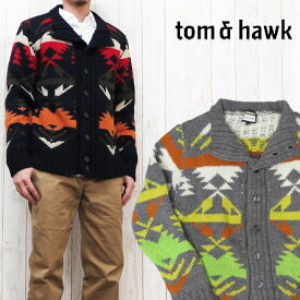 トム＆ホーク TOM&HAWK カーディガン セーター ネイティブ Butch Cassidy